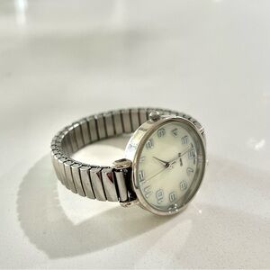 Silver Quartz Women's Watch